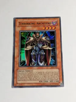 Yugioh Terrorking Archfiend DCR-072 Super Rare NM Unlimited - Image 1