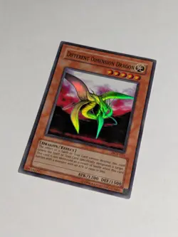 Yugioh Different Dimension Dragon DCR-015 Unlimited Super Rare NM - Image 3