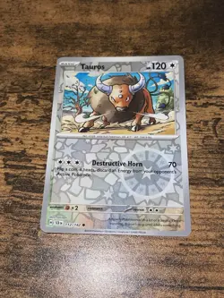 Tauros 112/142 - Stellar Crown - Reverse Holo - Pokemon Card - NM - Image 1