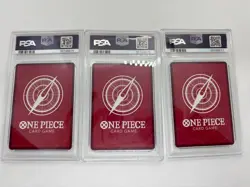 PSA9 ONE PIECE 7-ELEVEN PROMO Card Set of 3 Japanese SABO ACE Luffy 2024 - Image 2