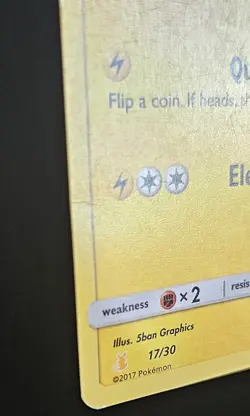 Pikachu 29/30 Alolan Raichu 17/30 Raichu Trainer Kit Pokemon Card TCG Damaged - Image 5