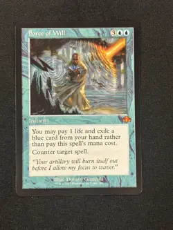 Force of Will (Retro Frame) Dominaria Remastered MTG Magic The Gathering Card - Image 1