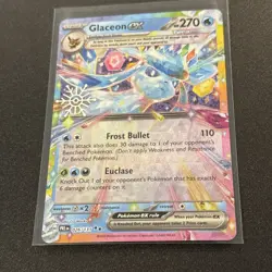 Glaceon EX 026/131 Pokemon Holiday Calendar 2025 Promo Card - Image 1