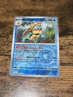 Drednaw 044/142 - Stellar Crown - Reverse Holo - Pokemon Card - NM - Image 1