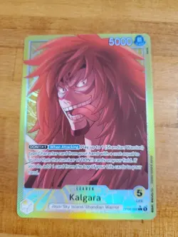 One Piece TCG Kalgara OP08-098 Leader Alternative Art Card - Image 1