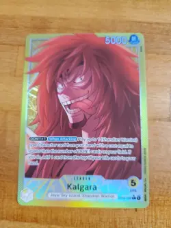 One Piece TCG Kalgara OP08-098 Leader Alternative Art Card - Image 2