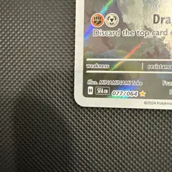 Fraxure 077/064 Sv: Shrouded Fable Holo IR Near Mint NM Pokemon Card - Image 5