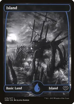 Crimson Vow Full Art Land MTG Magic Forest Swamp Mountain Plains Island Basic - Image 5