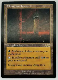 MTG Phyrexian Tower Urza's Saga Regular - Image 1