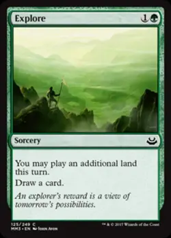 Explore - Light Play MTG Modern Masters 2017 - Image 1