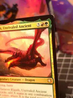 Mtg - Klauth, Unrivaled Ancient - The List Reprints (LIST)(050) - MTG - Image 3