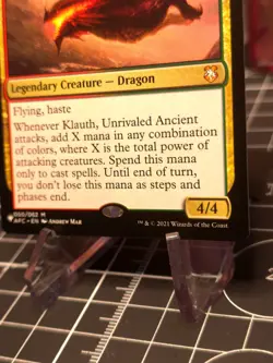 Mtg - Klauth, Unrivaled Ancient - The List Reprints (LIST)(050) - MTG - Image 4