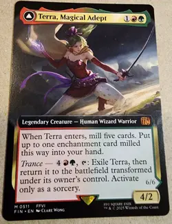 Terra, Magical Adept - #511 Regular (Extended Art) Final Fantasy - Mtg - Image 1