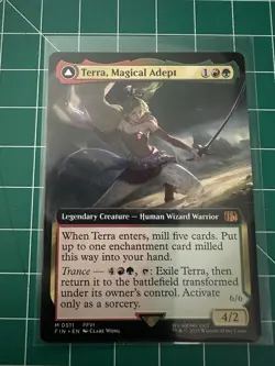 Terra, Magical Adept - #511 Regular (Extended Art) Final Fantasy - Mtg - Image 1