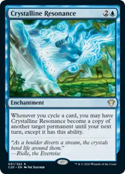 1x Crystalline Resonance MTG Commander 2020 (Ikoria) NM Magic Regular - Image 1