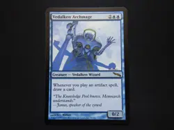 Vedalken Archmage NM [Mirrodin] Mtg Magic Free Tracking! - Image 1