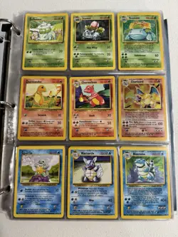 Binder of Unlimited Base Set Pokemon Cards - Image 5