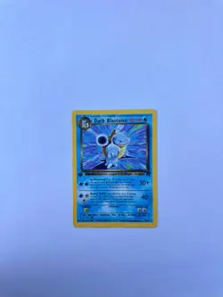 2000 Pokemon Team Rocket First Edition Dark Blastoise #20/82 - Image 1