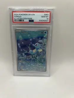 Pokemon Horsea Illustration Shrouded Fable 067/064 PSA 10 - Image 1