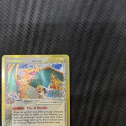 Charizard (Delta Species) 4/100 Crystal Guardians Reverse Holo Rare Pokemon TCG - Image 2