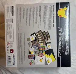 Celebrations Pokemon Center Elite Trainer Box Pokemon TCG + 3 Celebrations Slabs 820650809866 - Image 5