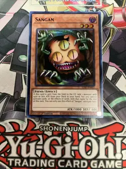 Sangan Ultra Rare Red LDS3-EN001 Yugioh Yummy - Image 1