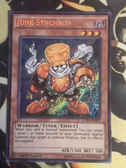 Yugioh: Junk Synchron - LC5D-EN002 - Secret Rare - 1st Edition - NM - Image 1