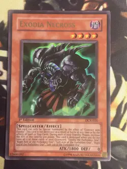 Yugioh: Exodia Necross - DCR-020 - Ultra Rare - 1st Edition MP - Image 1