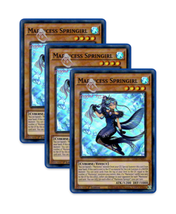 Yugioh! Marincess Springirl LED9-EN031 (SR) 1st Ed 3x - Image 1
