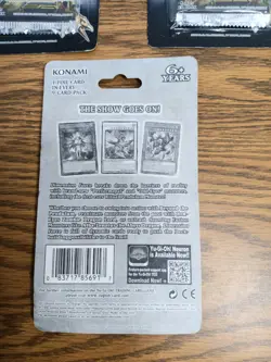 3 Yugioh Cards Dimension Force 1 Booster Blister Pack Brand New Sealed Foil Card - Image 4