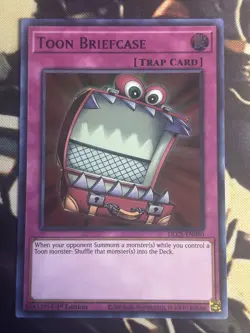 Yugioh: Toon Briefcase - DLCS-EN080 - Ultra Rare (Purple) - 1st Edition - NM - Image 1