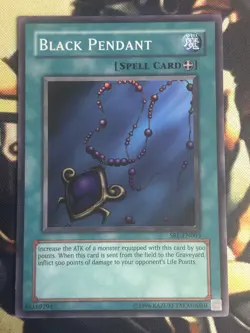 Yugioh: Black Pendant - SRL-EN003 Worldwide Edition Super Rare Unlimited - LP - Image 1