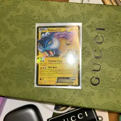 Raikou EX 38/108 Holo Ultra Rare Dark Explorers Pokemon Card 2012 (HP). - Image 1