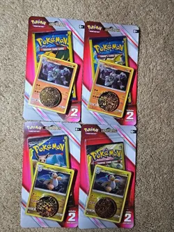 Sun & Moon Team Up / XY Evolutions Blister! - (2) 3 Card Mini Booster Packs! 🔥 - Image 1
