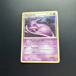 Pokemon TCG Espeon Holo Rare Card Call of Legends Series 2011, 4/95 - Image 1