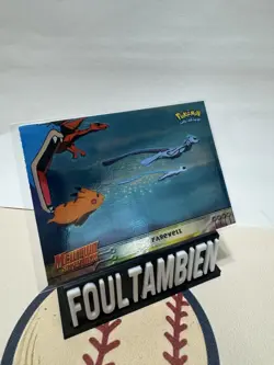 Topps Movie Animation Mewtwo Strikes Back Farewell Foil Card - Image 1