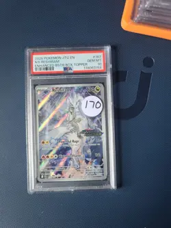 Pokemon TCG Journey to Together Stamped Card 167/159 N's Reshiram PSA 10 - Image 1