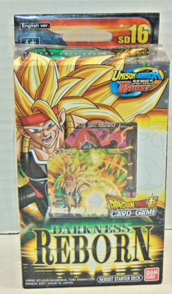 Bandai Dragon Ball Super Card Game Darkness Reborn Reboot Starter Deck SD16 - Image 1