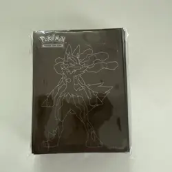 Pokemon Furious Fists Mega Lucario Deck Protector Card Sleeves 65 NEW SEALED - Image 1