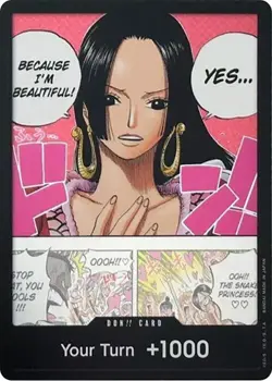 NM-Mint, English One Piece DON!! Card (Boa Hancock) (Double Pack Set Vol. 4) 500 - Image 1