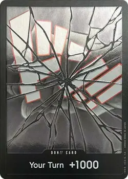 NM-Mint, English One Piece DON!! Card (Shattered) (Double Pack Set Vol. 5) - Foi - Image 1