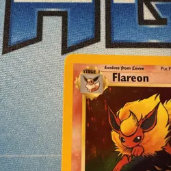 Pokemon TCG Flareon Jungle Holo Card 3/64 1st Edition Holo Rare - Image 2