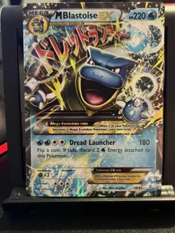 Pokemon TCG M Blastoise EX Holo Card 18/83 Ultra Rare XY Generations - Image 1