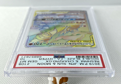 PSA 10 GEM MINT Reshiram & Charizard GX 108/095 HYPER RARE HOLO Pokemon Card - Image 4