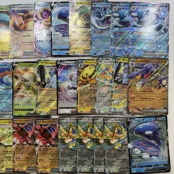 Pokemon Card EX and V Lot of 30 - Image 3