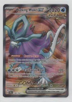 Walking Wake ex Ultra Rare Pokemon SV05: Temporal Forces #189 1kx5 - Image 1