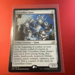 1x Crystalline Giant MTG Ikoria: Lair of Behemoths NM Magic Regular - Image 1