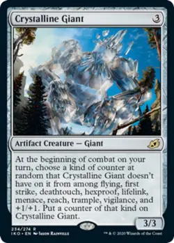 1x Crystalline Giant MTG Ikoria: Lair of Behemoths NM Magic Regular - Image 1