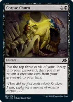 1x Corpse Churn - Foil MTG Ikoria: Lair of Behemoths NM Magic Foil - Image 1