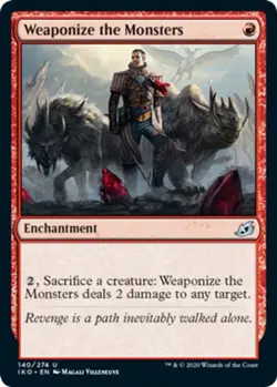4x Weaponize the Monsters MTG Ikoria: Lair of Behemoths NM Magic Regular - Image 1